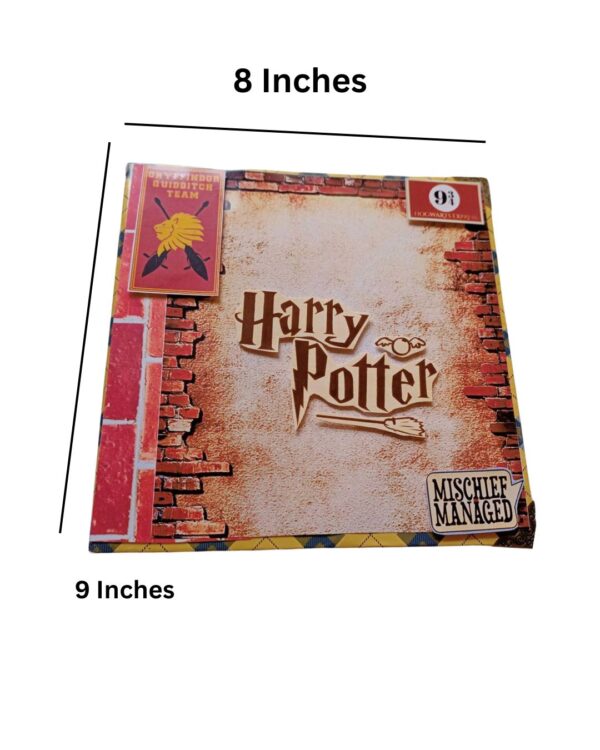 Gryffindor Personalised with Photo Harry Potter Scrapbook - Image 3