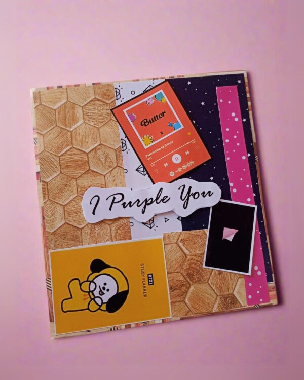 K-Pop BTS Blackpink Personalised with Photo Scrapbook