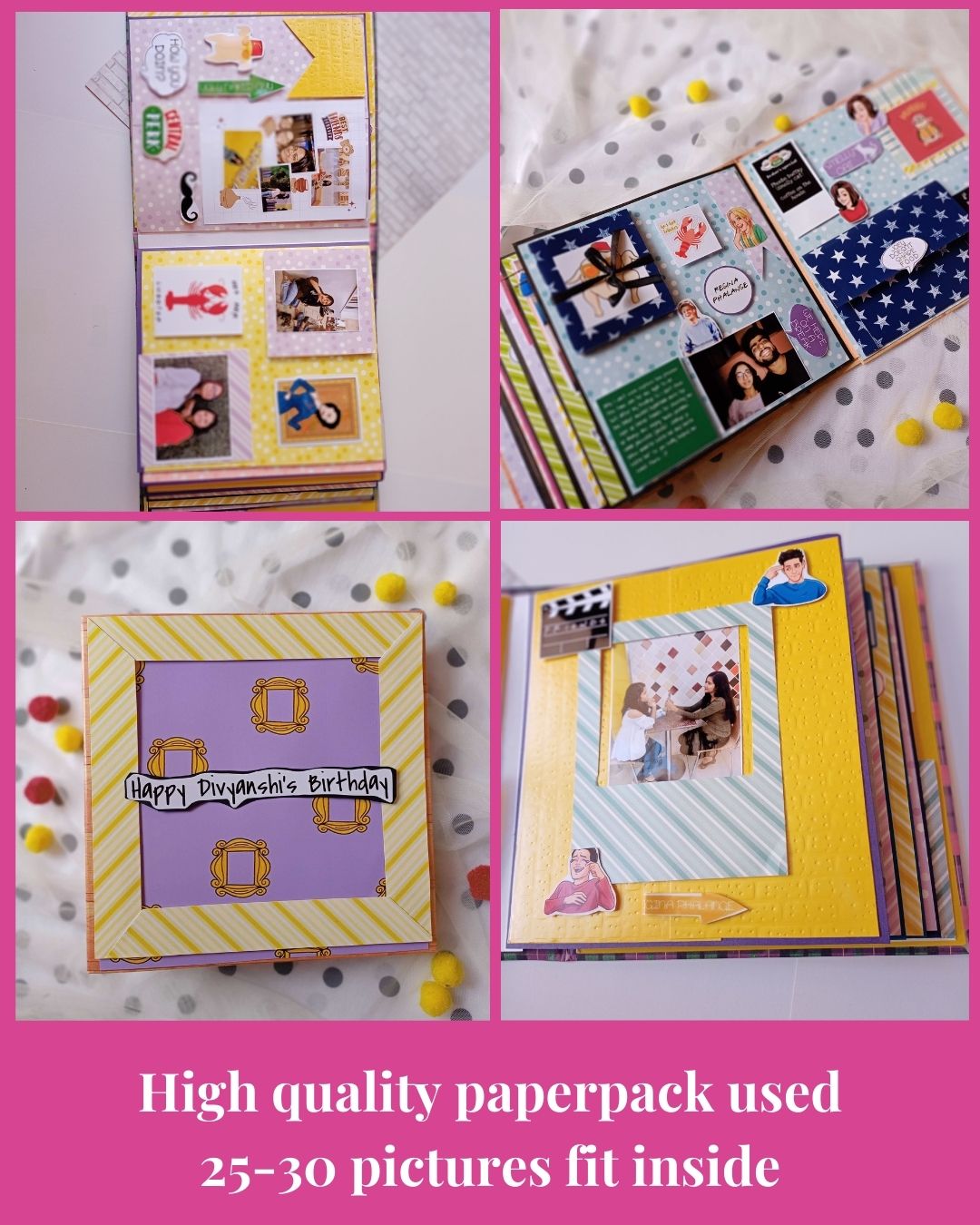 Personalized Friends Photo Album - Image 4