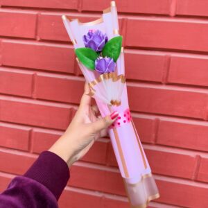 Lavender Grace Bouquet - Handmade bouquet-ROSE