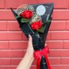 Golden Glow Rose Bouquet - Handmade bouquet-ROSE