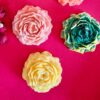 Blooming beautiful Pioneer candle Set of three