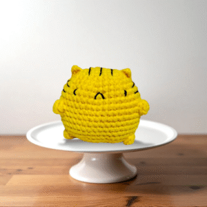 Handmade chubby cat