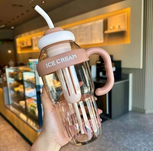 Fruit Infuser Detox Sipper Bottle with Straw
