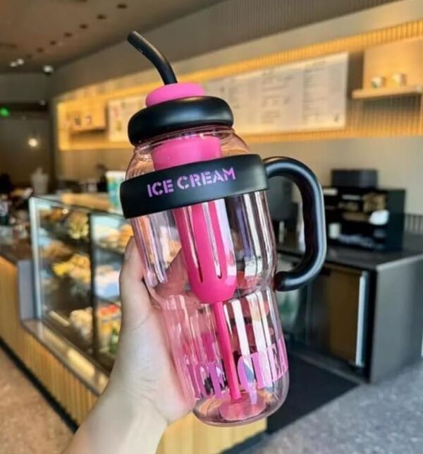 Fruit Infuser Detox Sipper Bottle with Straw - Image 4