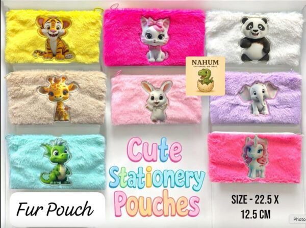 Cute Kawaii Fur Pouch