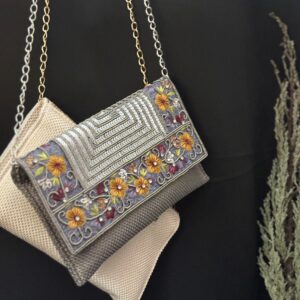 Silver Clutch