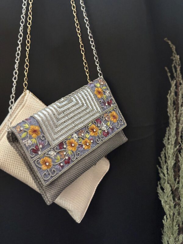 Silver Clutch