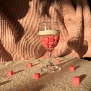 Little heart candle