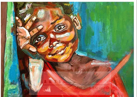 INNOCENCE UNVEILED  11.22H × 15.15W  Inches