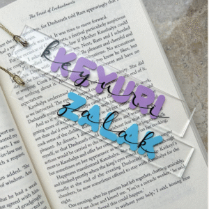Customised Acrylic Bookmark